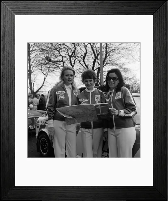 Framed Print : 1970 London to Mexico World Cup Rally. The motor rally started at Wembley Stadium in Framed Print : 1970 London to Mexico World Cup Rally. The motor rally started at Wembley Stadium in