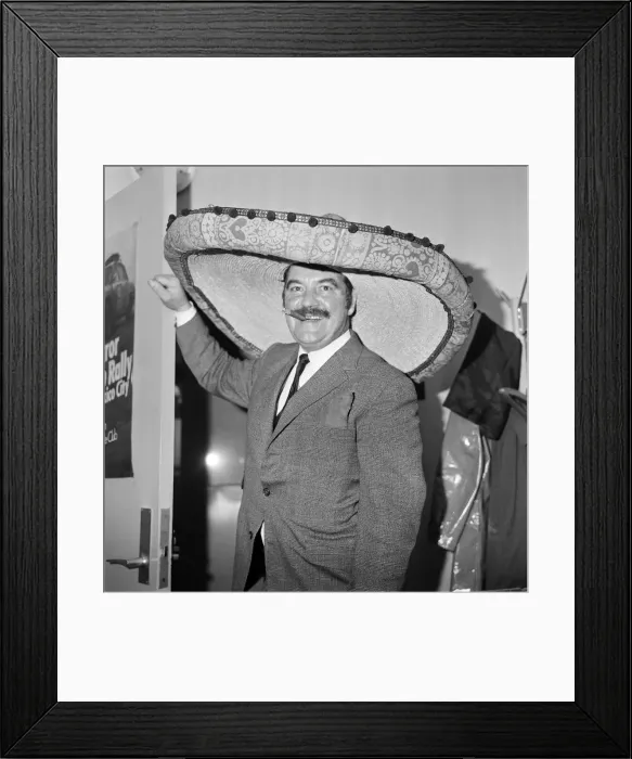 Framed Print : 1970 London to Mexico World Cup Rally. The motor rally started at Wembley Stadium in Framed Print : 1970 London to Mexico World Cup Rally. The motor rally started at Wembley Stadium in
