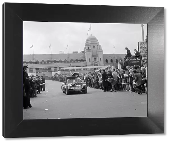 1970 London to Mexico World Cup Rally. The motor rally started at Wembley Stadium in