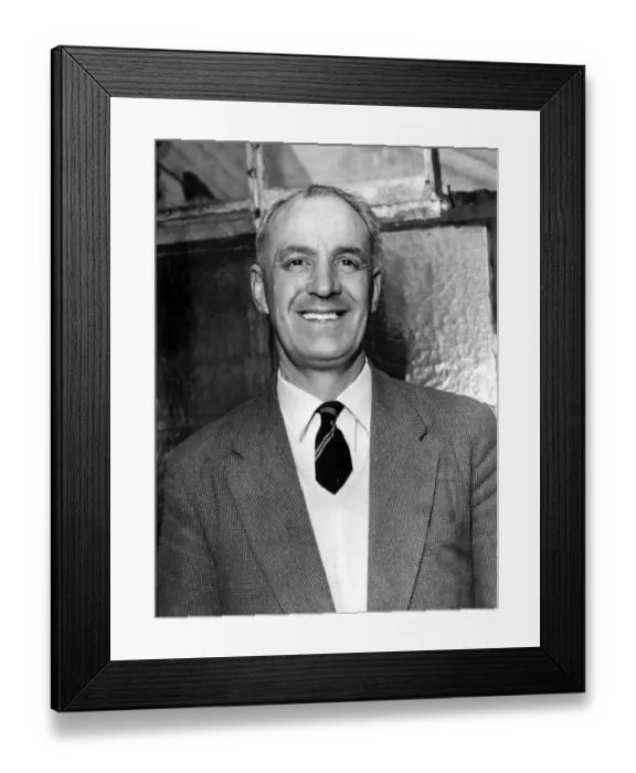 Framed Print : Bill Everson, Newport Rugby Club Secretary and former Newport Rugby Union Player