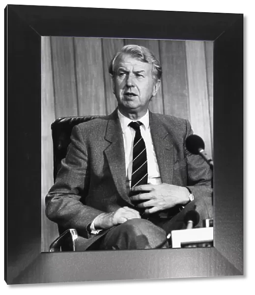 Conservative Secretary of State for Energy Peter Walker. Picture taken: May 1986