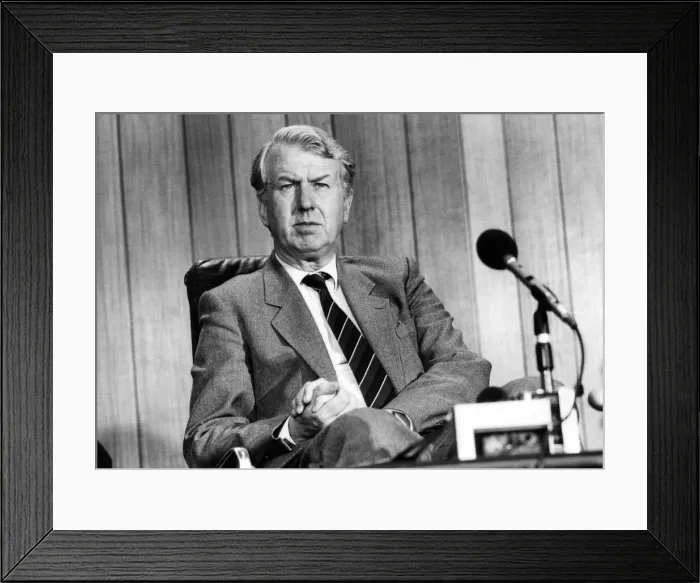 Framed Print : Conservative Secretary of State for Energy Peter Walker. Picture taken: May 1986 Framed Print : Conservative Secretary of State for Energy Peter Walker. Picture taken: May 1986