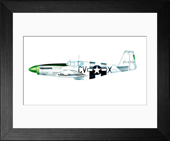 Framed Print : A North American Mustang long range fighter Framed Print : A North American Mustang long range fighter