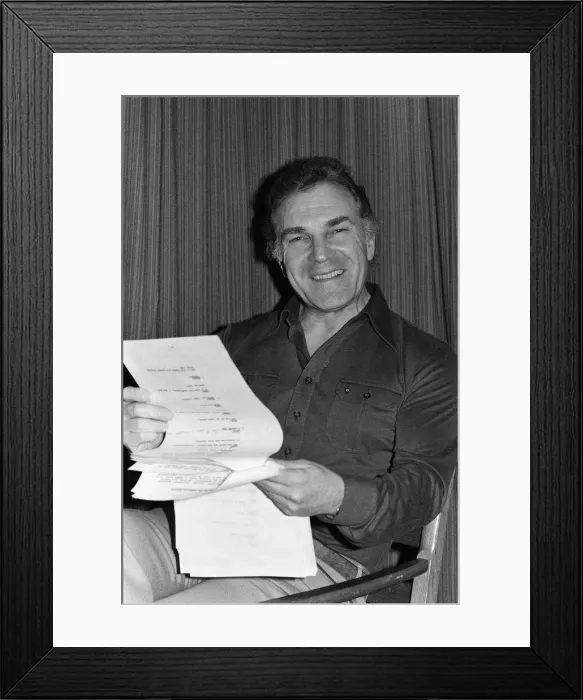 Framed Print : Ernest Maxin at rehearsals for Lennie and Jerrys BBC1 Christmas Special Framed Print : Ernest Maxin at rehearsals for Lennie and Jerrys BBC1 Christmas Special