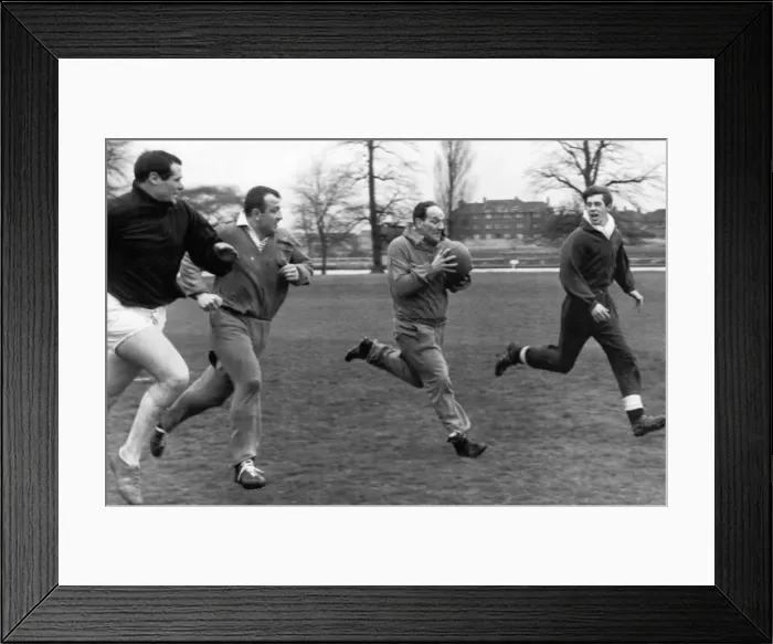 Framed Print : Rugby player Phil Judd. Circa 1966 Framed Print : Rugby player Phil Judd. Circa 1966