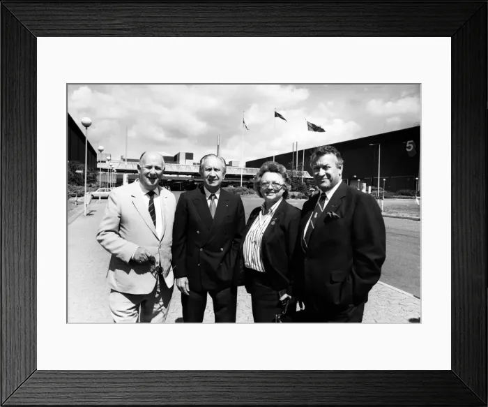 Framed Print : Outside the NEC main entrance where many of the Olympic events will be held if Birmingham Framed Print : Outside the NEC main entrance where many of the Olympic events will be held if Birmingham