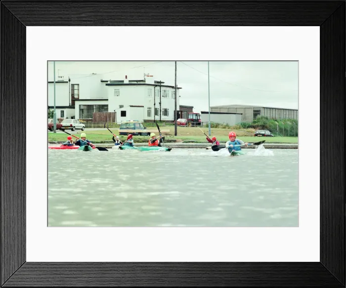 Framed Print : Coatham Boating Lake, Redcar, North Yorkshire, England, 21st July 1993 Framed Print : Coatham Boating Lake, Redcar, North Yorkshire, England, 21st July 1993