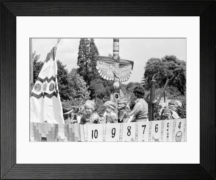 Framed Print : Maritime Carnival, Reading, Berkshire, England, June 1980 Framed Print : Maritime Carnival, Reading, Berkshire, England, June 1980