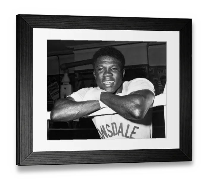 Framed Print : World Welterweight champion Emile Griffith of the USA pictured during a training session Framed Print : World Welterweight champion Emile Griffith of the USA pictured during a training session