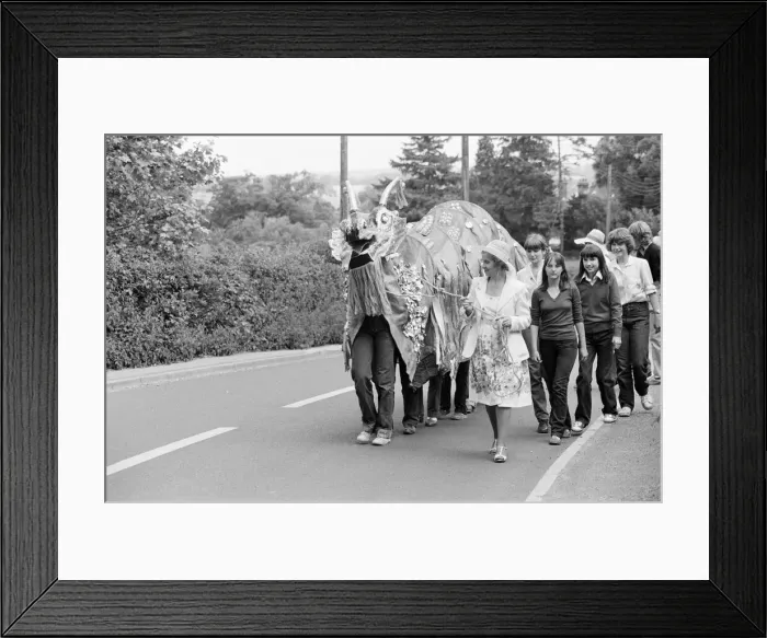 Framed Print : Maritime Carnival, Reading, Berkshire, England, June 1980