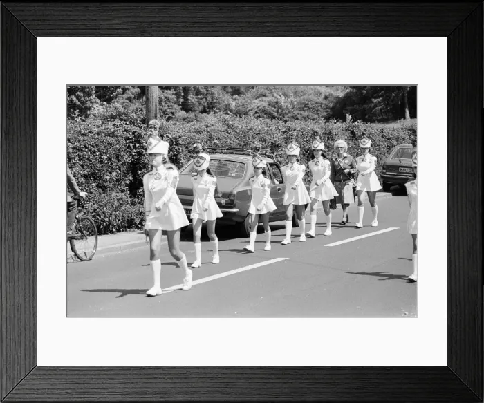 Framed Print : Maritime Carnival, Reading, Berkshire, England, June 1980