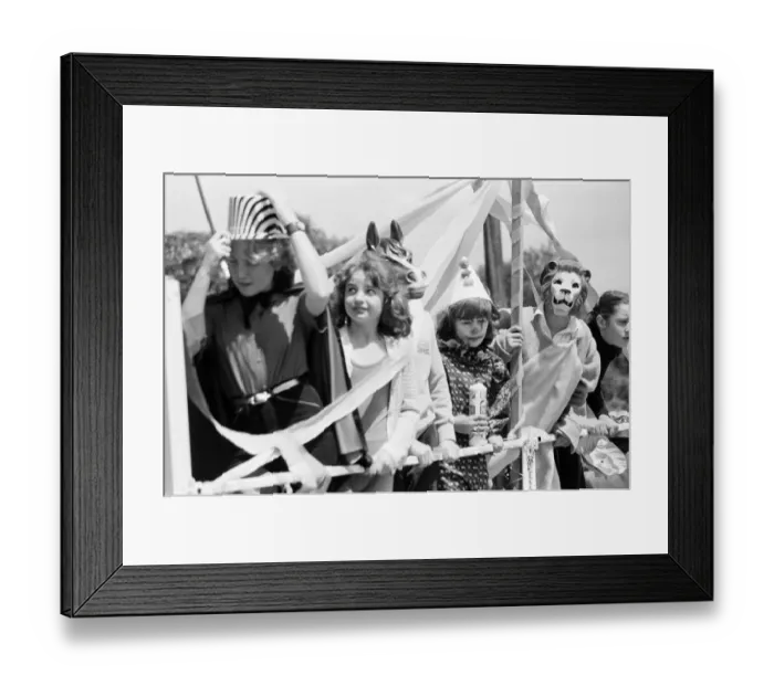 Framed Print : Maritime Carnival, Reading, Berkshire, England, June 1980 Framed Print : Maritime Carnival, Reading, Berkshire, England, June 1980
