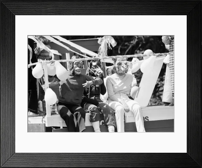 Framed Print : Maritime Carnival, Reading, Berkshire, England, June 1980 Framed Print : Maritime Carnival, Reading, Berkshire, England, June 1980