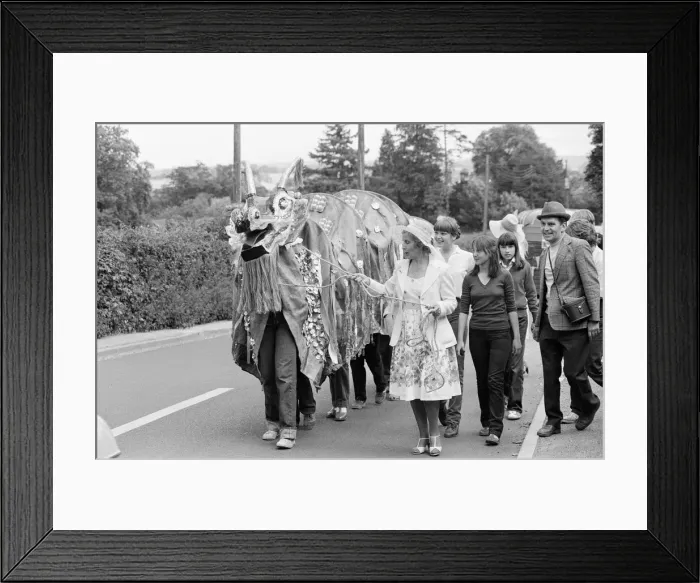Framed Print : Maritime Carnival, Reading, Berkshire, England, June 1980 Framed Print : Maritime Carnival, Reading, Berkshire, England, June 1980