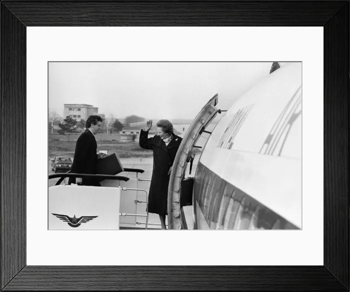 Framed Print : Visit of British prime Minister Margaret Thatcher to Hong Kong Framed Print : Visit of British prime Minister Margaret Thatcher to Hong Kong