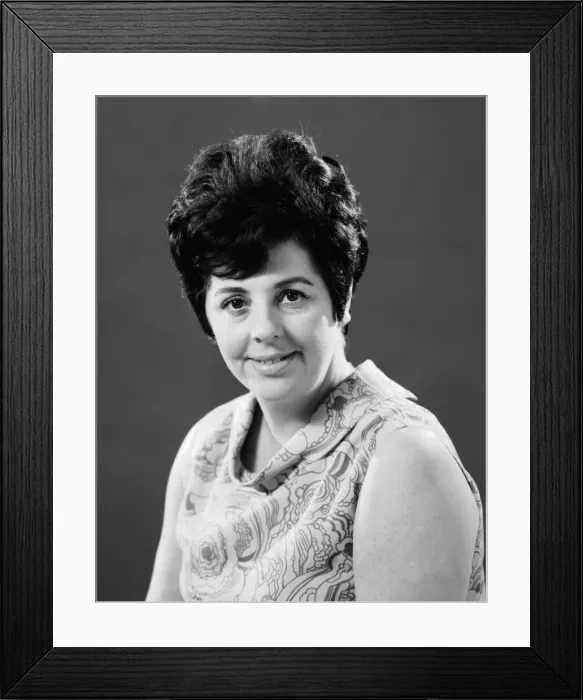 Framed Print : Betty Boothroyd. May 1968 Framed Print : Betty Boothroyd. May 1968