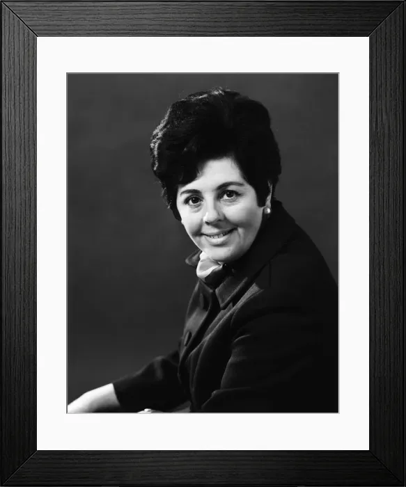 Framed Print : Betty Boothroyd. May 1968 Framed Print : Betty Boothroyd. May 1968