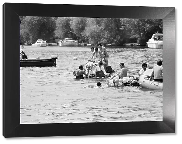 Water Carnival, River Thames, Reading, June 1980