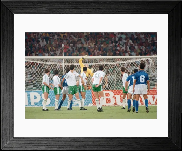 Framed Print : 1990 World Cup Quarter Final at the Stadio Olimpico in Rome, Italy Framed Print : 1990 World Cup Quarter Final at the Stadio Olimpico in Rome, Italy