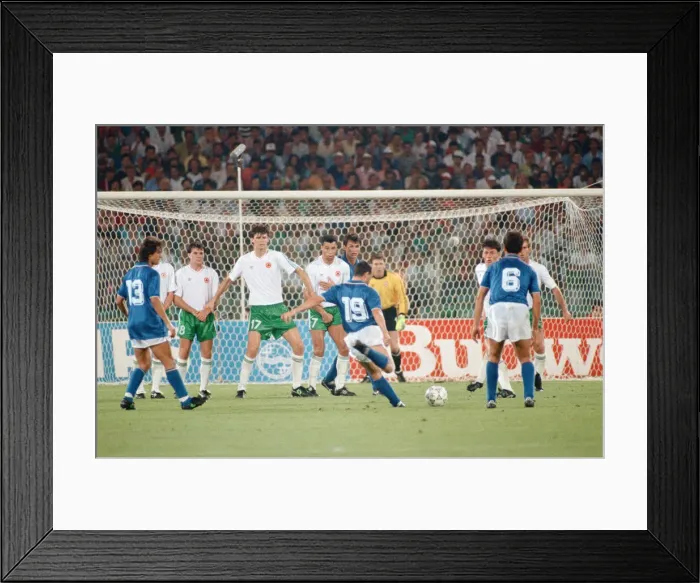 Framed Print : 1990 World Cup Quarter Final at the Stadio Olimpico in Rome, Italy Framed Print : 1990 World Cup Quarter Final at the Stadio Olimpico in Rome, Italy