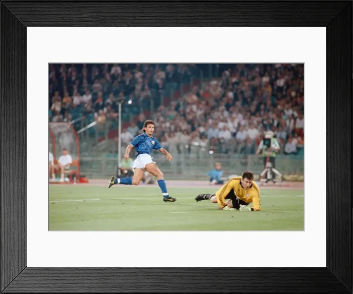 Framed Print : 1990 World Cup Quarter Final at the Stadio Olimpico in Rome, Italy Framed Print : 1990 World Cup Quarter Final at the Stadio Olimpico in Rome, Italy