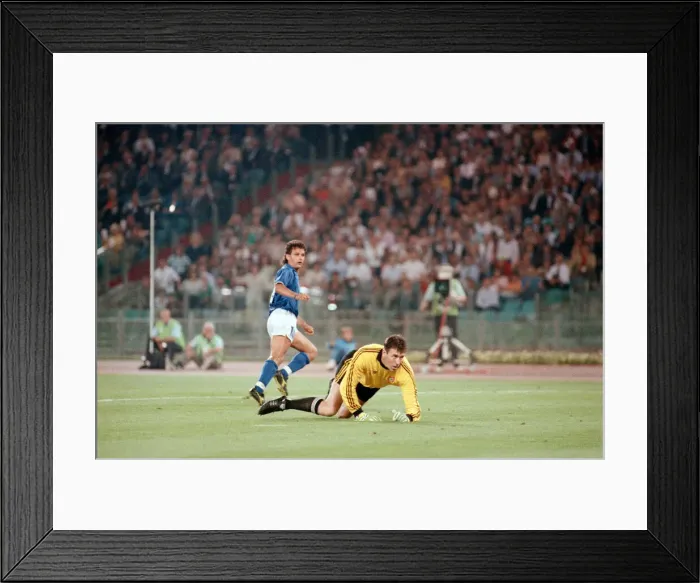 Framed Print : 1990 World Cup Quarter Final at the Stadio Olimpico in Rome, Italy Framed Print : 1990 World Cup Quarter Final at the Stadio Olimpico in Rome, Italy