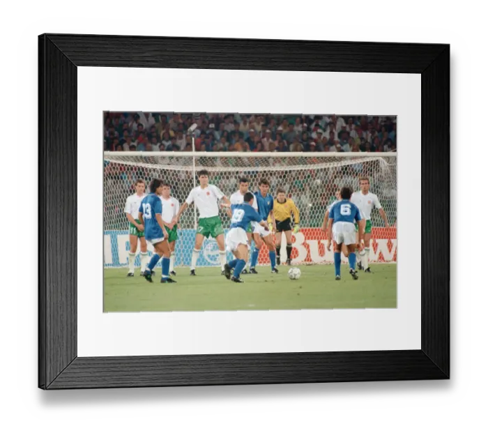 Framed Print : 1990 World Cup Quarter Final at the Stadio Olimpico in Rome, Italy Framed Print : 1990 World Cup Quarter Final at the Stadio Olimpico in Rome, Italy