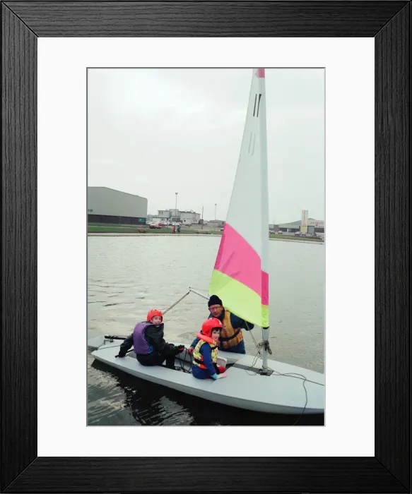 Framed Print : Coatham Boating Lake, Redcar, North Yorkshire, England, 7th April 1992 Framed Print : Coatham Boating Lake, Redcar, North Yorkshire, England, 7th April 1992