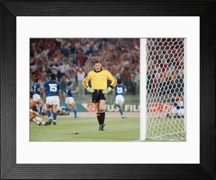 Framed Print : 1990 World Cup Quarter Final at the Stadio Olimpico in Rome, Italy Framed Print : 1990 World Cup Quarter Final at the Stadio Olimpico in Rome, Italy