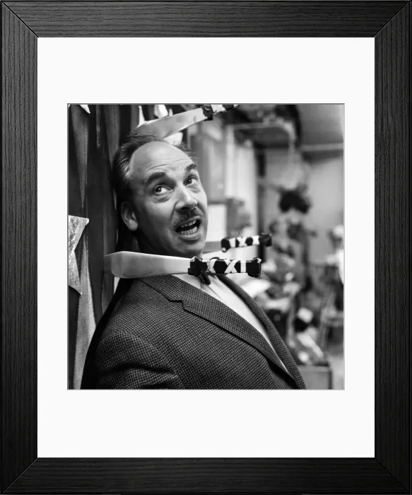 Framed Print : Bernard Wilkie, Senior Designer at the Special Effects Department at BBC television Framed Print : Bernard Wilkie, Senior Designer at the Special Effects Department at BBC television