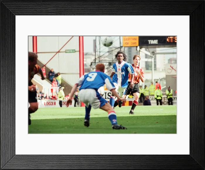 Framed Print : Bradford 2-2 Middlesbrough, League Division One match at Valley Parade Framed Print : Bradford 2-2 Middlesbrough, League Division One match at Valley Parade