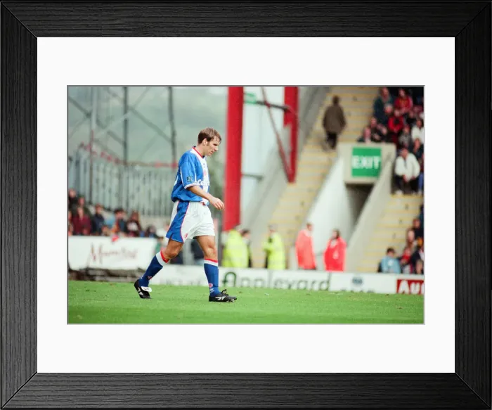 Framed Print : Bradford 2-2 Middlesbrough, League Division One match at Valley Parade Framed Print : Bradford 2-2 Middlesbrough, League Division One match at Valley Parade