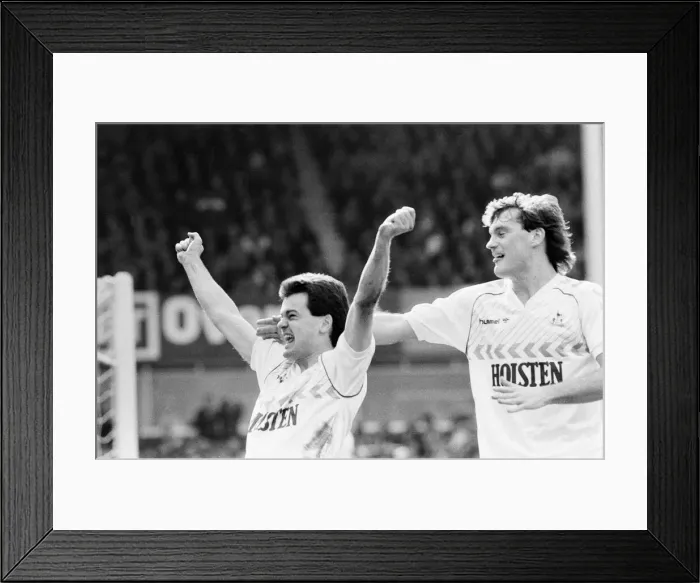 Framed Print : Tottenham 4-1 Watford, FA Cup semi final match at Villa Park, Saturday 11th April 1987 Framed Print : Tottenham 4-1 Watford, FA Cup semi final match at Villa Park, Saturday 11th April 1987