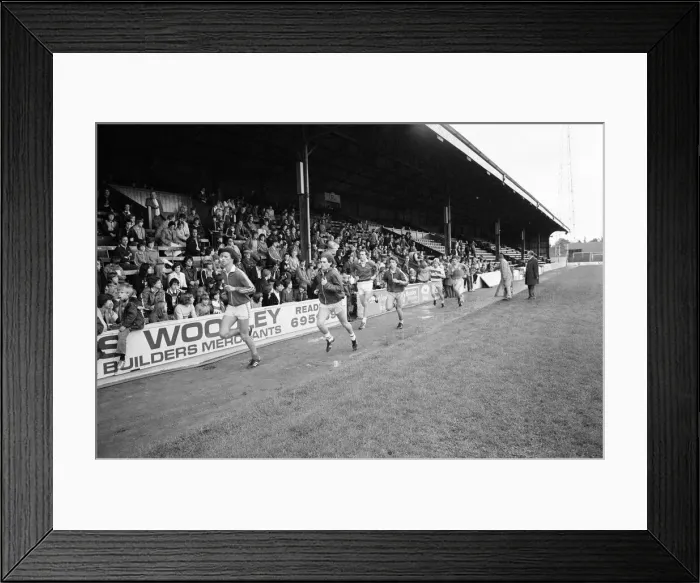 Framed Print : Open day at Elm Park, home of Reading Football Club, Reading, July 1980 Framed Print : Open day at Elm Park, home of Reading Football Club, Reading, July 1980