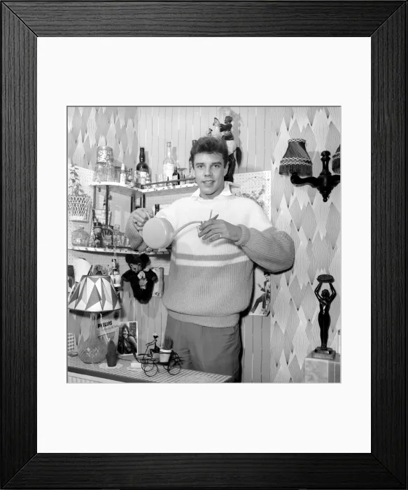 Framed Print : Marty Wilde, Singer, November 1958 Framed Print : Marty Wilde, Singer, November 1958