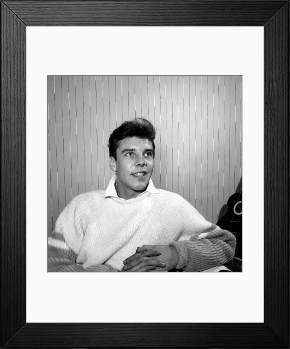 Framed Print : Marty Wilde, Singer, November 1958 Framed Print : Marty Wilde, Singer, November 1958