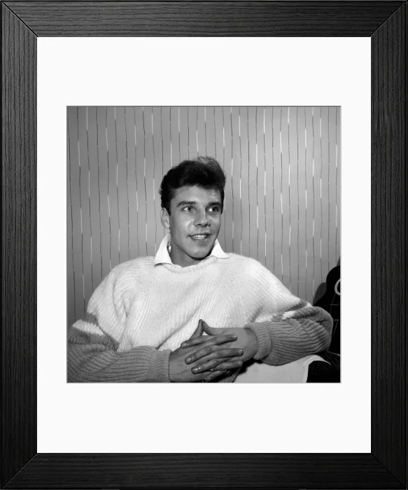 Framed Print : Marty Wilde, Singer, November 1958 Framed Print : Marty Wilde, Singer, November 1958