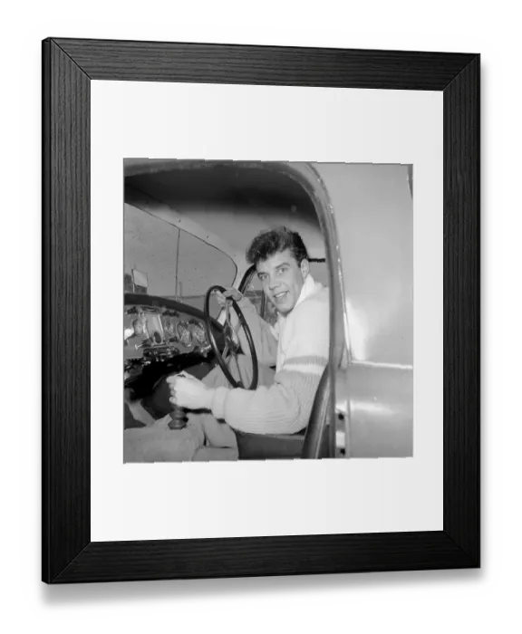 Framed Print : Marty Wilde, Singer, November 1958 Framed Print : Marty Wilde, Singer, November 1958