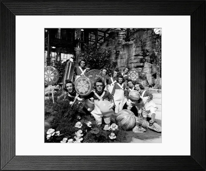 Framed Print : The chocolate room of candy-maker supreme, Willy Wonka, may go down in screen history as Framed Print : The chocolate room of candy-maker supreme, Willy Wonka, may go down in screen history as