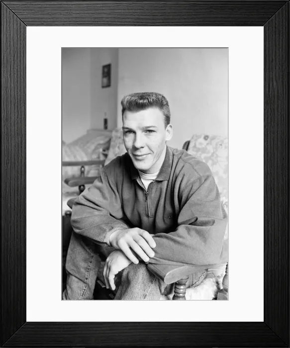 Framed Print : Sean McKee, actor who plays Jamie Henderson in Channel 4 soap Brookside, pictured at home Framed Print : Sean McKee, actor who plays Jamie Henderson in Channel 4 soap Brookside, pictured at home
