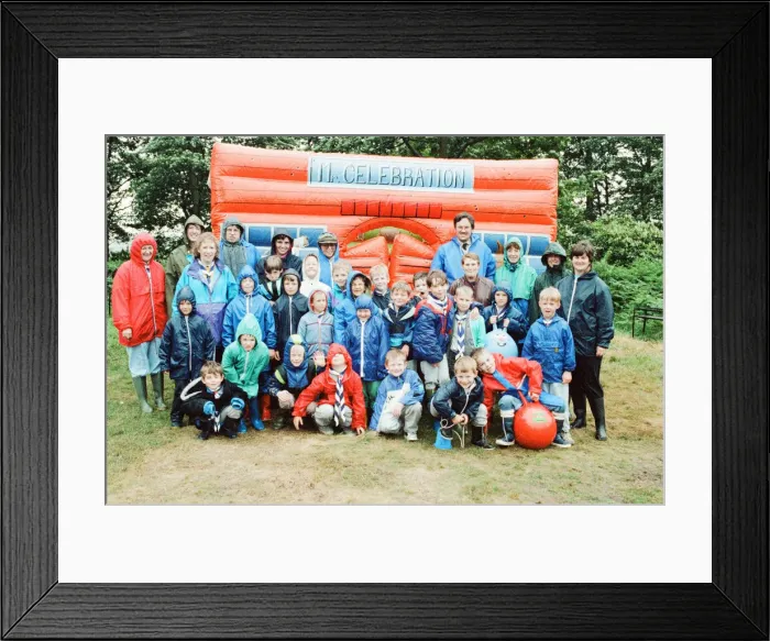 Framed Print : South East Beavers Fun Day, Whitley Beaumont Campsite, West Yorkshire, 4th July 1992 Framed Print : South East Beavers Fun Day, Whitley Beaumont Campsite, West Yorkshire, 4th July 1992