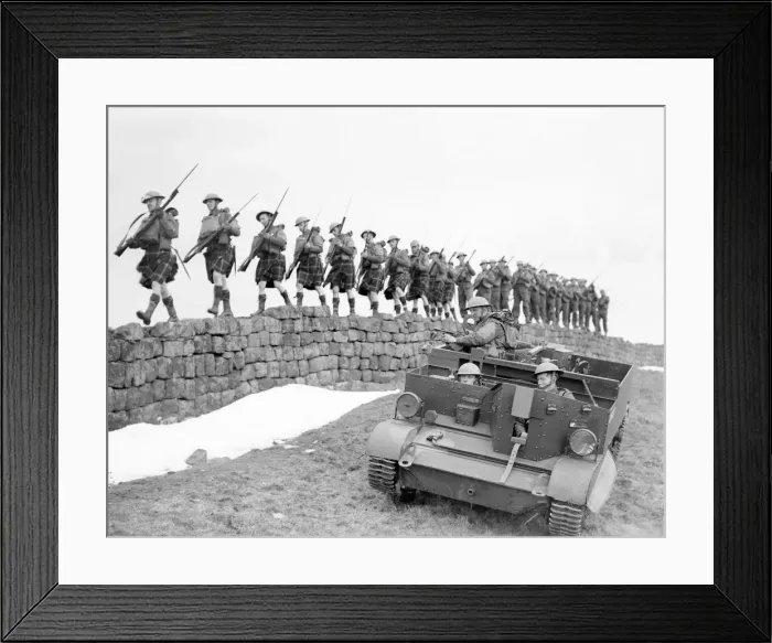 Framed Print : A Bren Gun Carrier seen here taking part in Army exercises in Northern England Circa 1941 Framed Print : A Bren Gun Carrier seen here taking part in Army exercises in Northern England Circa 1941