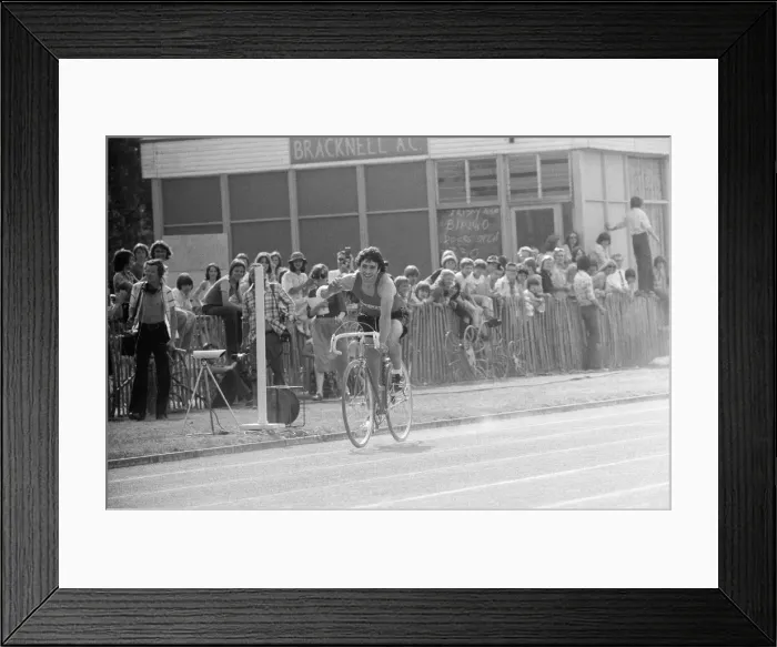 Framed Print : Superstars, BBC Television Programme, Filming of Heat in Bracknell, Berkshire Framed Print : Superstars, BBC Television Programme, Filming of Heat in Bracknell, Berkshire