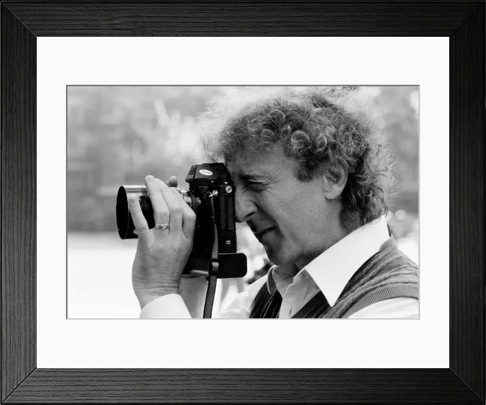 Framed Print : American film star Gene Wilder in London. 28th September 1984
