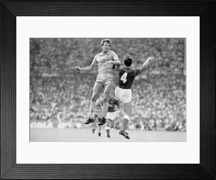 Framed Print : Everton 1-0 Coventry, Charity Shield football match at Wembley Stadium, London