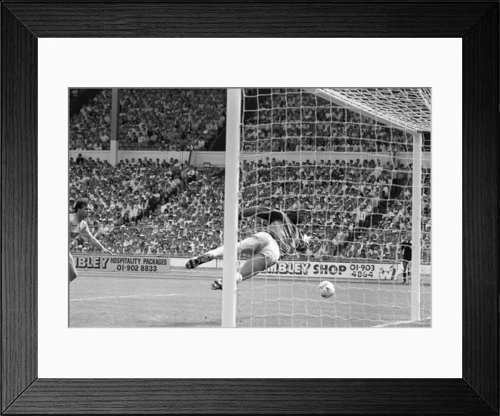 Framed Print : Everton 1-0 Coventry, Charity Shield football match at Wembley Stadium, London