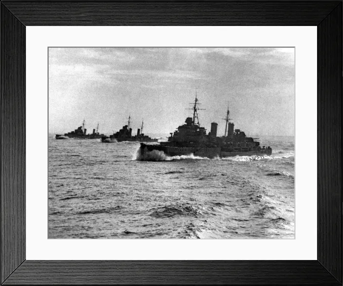 Framed Print : British Cruisers world-wide task. Cruisers like those have added another great chapter to Framed Print : British Cruisers world-wide task. Cruisers like those have added another great chapter to