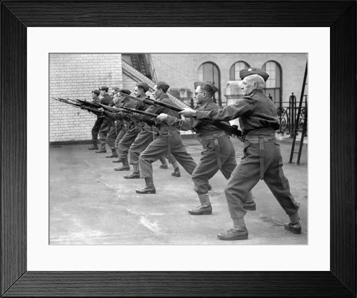 Framed Print : The General Post Office Home Guard has a large number of veterans Framed Print : The General Post Office Home Guard has a large number of veterans