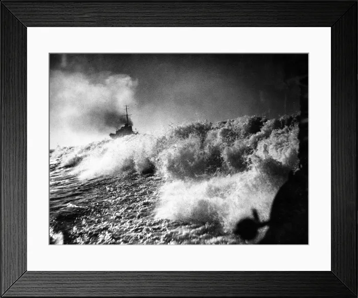 Framed Print : British destroyers in the vital Mediterranean area get plenty of action Framed Print : British destroyers in the vital Mediterranean area get plenty of action