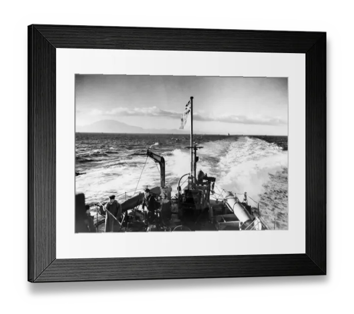 Framed Print : The British Navy has played no small part in the British success in the Western Desert Framed Print : The British Navy has played no small part in the British success in the Western Desert